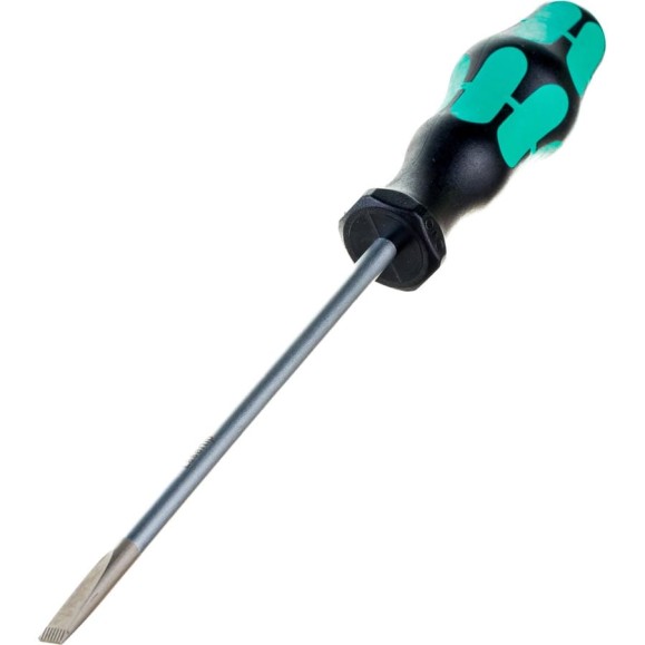 Шлицевая отвёртка WERA 335 SB SL 5,5x1x125 мм, на подвесе WE-100044 Шлицевая отвёртка WERA 335 SB SL 5,5x1x125 мм, на подвесе WE-100044