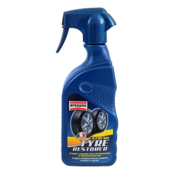 Очиститель и восстановитель шин триггер-спрей AREXONS Extreme Tyre Restorer 400 мл. 5463 Очиститель и восстановитель шин триггер-спрей AREXONS Extreme Tyre Restorer 400 мл. 5463