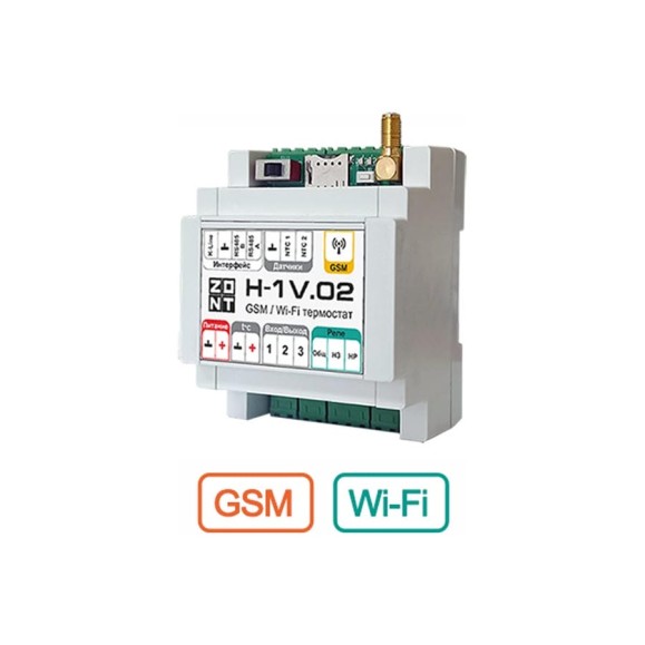 Отопительный ZONT GSM / Wi-Fi контроллер H-1V.02 ML00005454