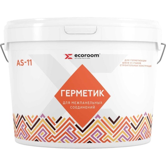 Акриловый герметик для межпанельных швов ECOROOM AS-11 серый, 15 кг E-Герм-5465/15 Акриловый герметик для межпанельных швов ECOROOM AS-11 серый, 15 кг E-Герм-5465/15