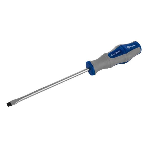 Отвёртка Ultra Grip SL 6 х 150 мм CR-V КОБАЛЬТ 646-287 Отвёртка Ultra Grip SL 6 х 150 мм CR-V КОБАЛЬТ 646-287