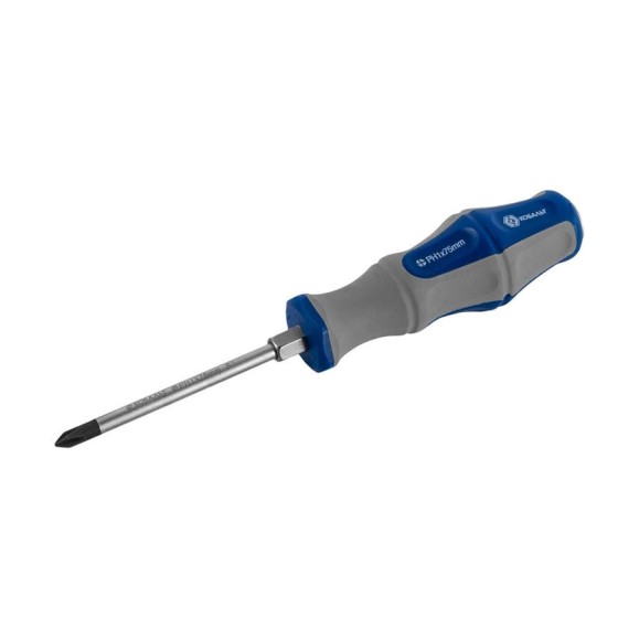 Отвертка ударная Ultra Grip PH-1x75 мм S2 КОБАЛЬТ 646-584 Отвертка ударная Ultra Grip PH-1x75 мм S2 КОБАЛЬТ 646-584