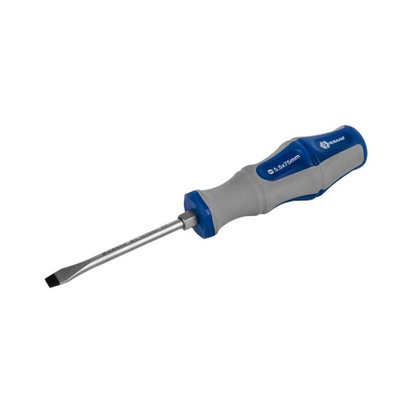 Отвертка ударная Ultra Grip SL 5.5 x 75 мм S2 КОБАЛЬТ 646-539 Отвертка ударная Ultra Grip SL 5.5 x 75 мм S2 КОБАЛЬТ 646-539
