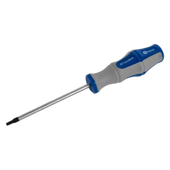 Отвертка с подвесом Torx Tamper-15х100 мм КОБАЛЬТ Ultra Grip CR-V 910-041 Отвертка с подвесом Torx Tamper-15х100 мм КОБАЛЬТ Ultra Grip CR-V 910-041