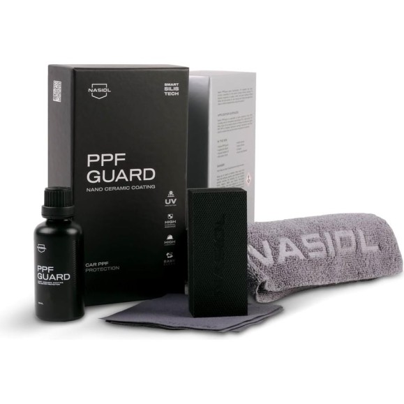 Нанокерамическое покрытие для пленок и пластика Nasiol VINIL PPF Guard 50мл 052988 Нанокерамическое покрытие для пленок и пластика Nasiol VINIL PPF Guard 50мл 052988