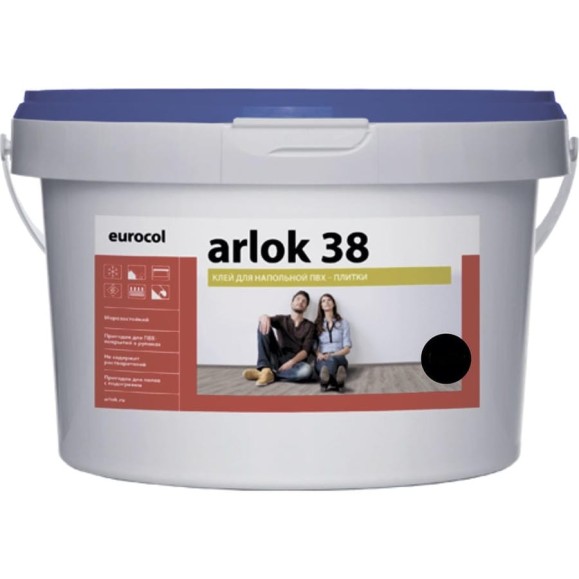 Клей для напольных покрытий ARLOK 38 1.3 кг 00000059980 Клей для напольных покрытий ARLOK 38 1.3 кг 00000059980