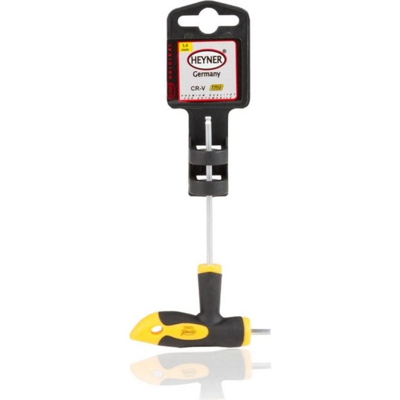 Отвертка Heyner двусторонняя, 6-ти гранная 3.0/75х13,5 мм PRO 353030 Отвертка Heyner двусторонняя, 6-ти гранная 3.0/75х13,5 мм PRO 353030