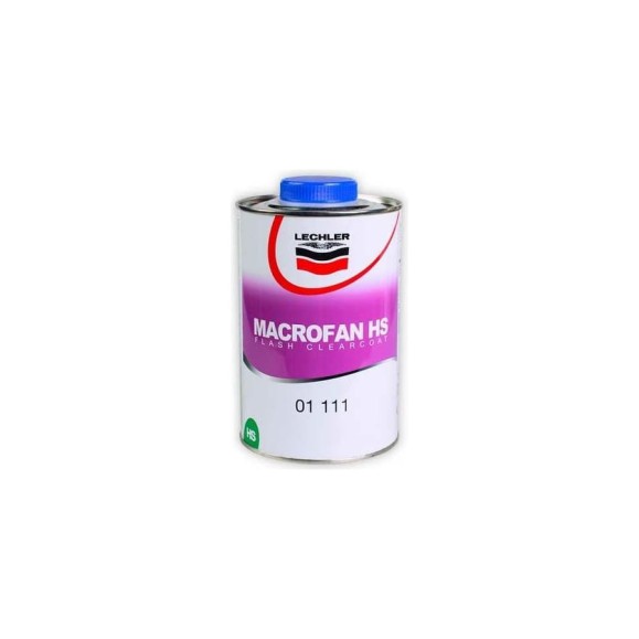 Лак 2К прозрачный быстрой сушки Lechler MACROFAN HS FLASH, 1л 01111L1 Лак 2К прозрачный быстрой сушки Lechler MACROFAN HS FLASH, 1л 01111L1