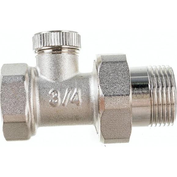 Клапан настроеч. прям. д/радиат. LAMMIN 3/4" LM21048000020