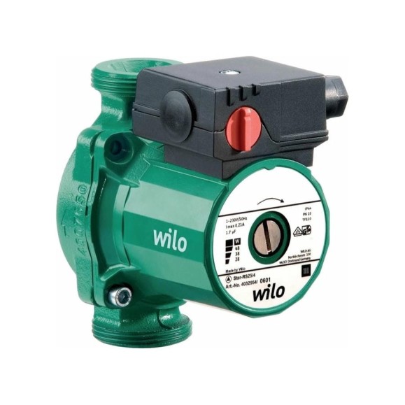 Циркуляционный насос Wilo STAR-RS 25/6-130-RK (с.к.4033782) (PG1) WL 9168934 Циркуляционный насос Wilo STAR-RS 25/6-130-RK (с.к.4033782) (PG1) WL 9168934