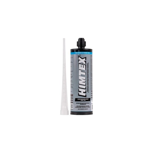 КРЕП-КОМП Химический анкер HIMTEX PESF-100 410 ml полиэстер для пустотелых оснований и бетона+1 насадка (шт.) хап410 КРЕП-КОМП Химический анкер HIMTEX PESF-100 410 ml полиэстер для пустотелых оснований и бетона+1 насадка (шт.) хап410