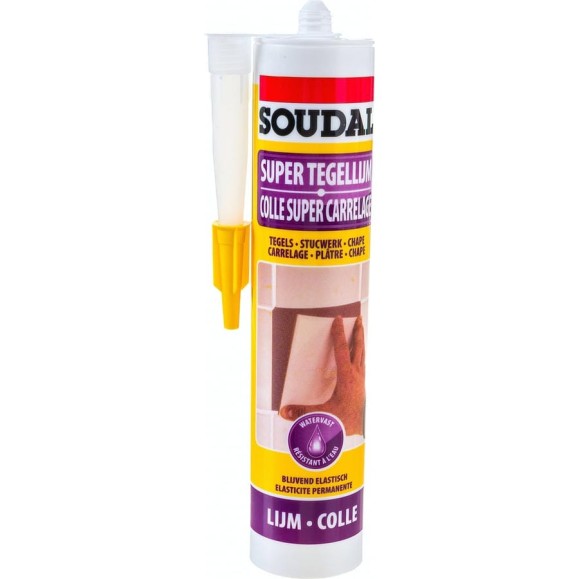 Суперклей для плитки 24А SOUDAL 310 мл 102274 Суперклей для плитки 24А SOUDAL 310 мл 102274