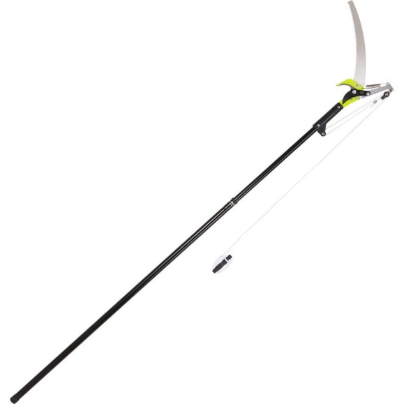 Высоторез-сучкорез с секатором штанговый DELI DL580511 2 шкива, сталь sk5, длина лезвия 290 мм, телескопическая рукоятка 104540 Высоторез-сучкорез с секатором штанговый DELI DL580511 2 шкива, сталь sk5, длина лезвия 290 мм, телескопическая рукоятка 104540