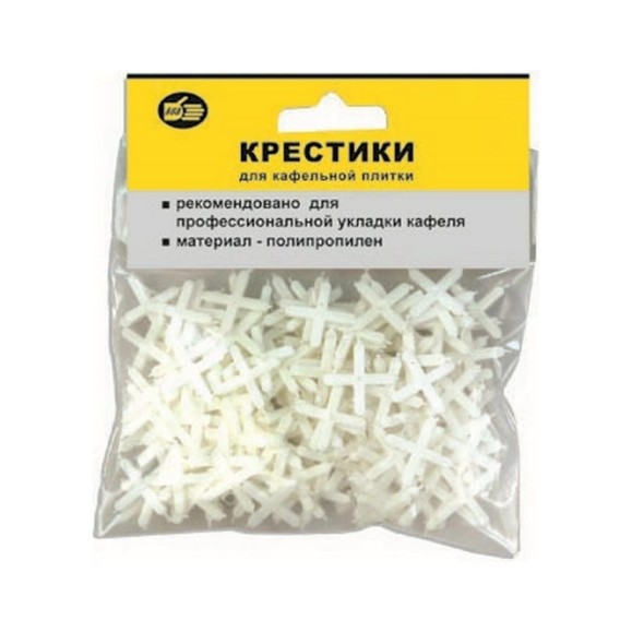 Крестики для плитки 2.5 мм, 200 шт 888 3980725 Крестики для плитки 2.5 мм, 200 шт 888 3980725