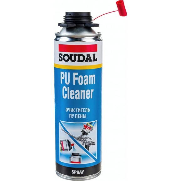 Очиститель для удаления полиуретановой пены SOUDAL 500 мл 122716