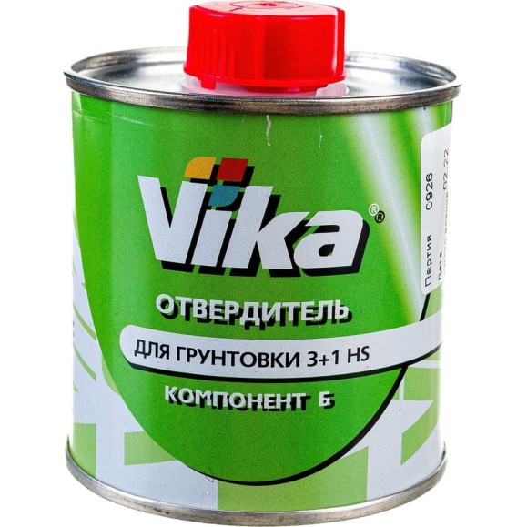 Отвердитель для акриловой грунтовки 3+1 HS, 0.2 кг VIKA 209570 Отвердитель для акриловой грунтовки 3+1 HS, 0.2 кг VIKA 209570