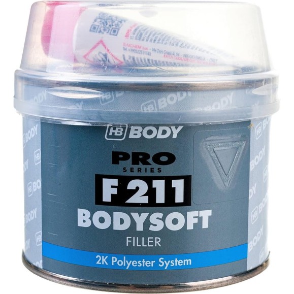 Шпатлевка HB BODY PRO F211 SOFT 0,25кг 2112300000 Шпатлевка HB BODY PRO F211 SOFT 0,25кг 2112300000
