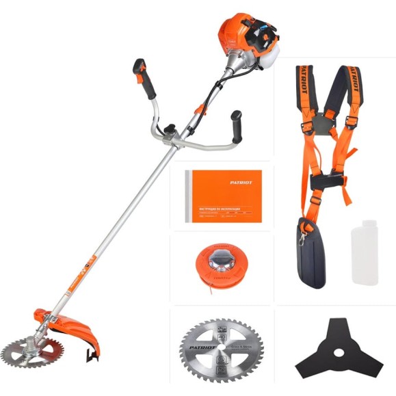 Бензиновый триммер PATRIOT PT 545 XT 1+1 250106221 Бензиновый триммер PATRIOT PT 545 XT 1+1 250106221