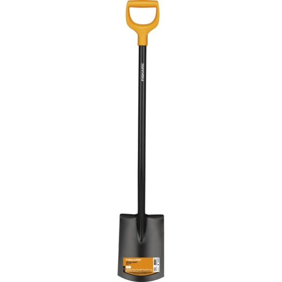 Штыковая лопата с закругленным лезвием Fiskars 1003456