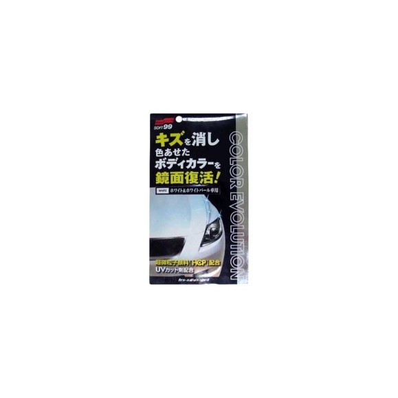 Цветовосстанавливающий полироль для кузова SOFT99 Color Evolution White Pearl для белых и перламутровых, 100 мл арт. 00501 9470 Цветовосстанавливающий полироль для кузова SOFT99 Color Evolution White Pearl для белых и перламутровых, 100 мл арт. 00501 9470