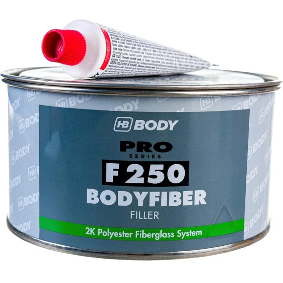 Шпатлевка HB BODY PRO F250 FIBER 0,75кг 2500600060 Шпатлевка HB BODY PRO F250 FIBER 0,75кг 2500600060