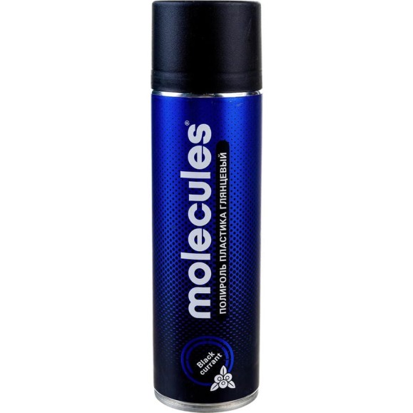 Полироль пластика Molecules Black curran, глянцевый, 650 мл MLS015 Полироль пластика Molecules Black curran, глянцевый, 650 мл MLS015