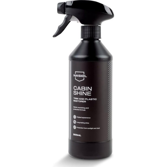 Полироль для пластика Nasiol Cabinshine interior shine 500 мл 051070 Полироль для пластика Nasiol Cabinshine interior shine 500 мл 051070