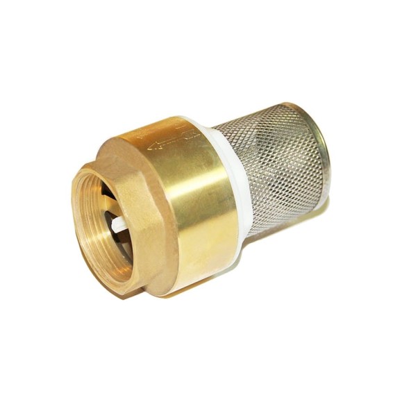 Обратный клапан Гроссис латунный, донный 1" HYDRO-S 0470062 Обратный клапан Гроссис латунный, донный 1" HYDRO-S 0470062