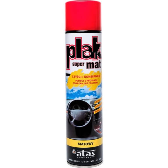 Полироль салона PLAK Super Mat 600 мл аэрозоль Клубника 5151 Полироль салона PLAK Super Mat 600 мл аэрозоль Клубника 5151