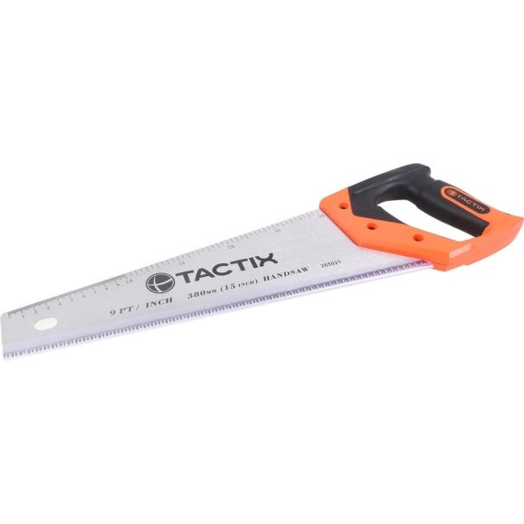 Ножовка по дереву TACTIX 380 мм, зуб 8/9 265021 Ножовка по дереву TACTIX 380 мм, зуб 8/9 265021
