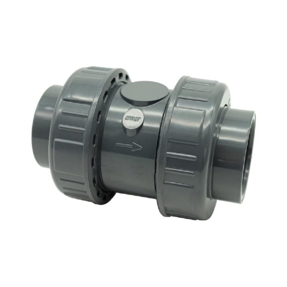 Пружинный обратный клапан НПВХ AQUAVIVA DN 75 уплотнение EPDM SHV075 52010 Пружинный обратный клапан НПВХ AQUAVIVA DN 75 уплотнение EPDM SHV075 52010