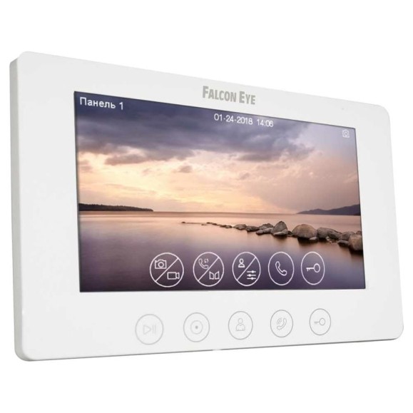 Монитор цветного видеодомофона Falcon Eye Cosmo HD Plus с поддержкой форматов 00-00182799 Монитор цветного видеодомофона Falcon Eye Cosmo HD Plus с поддержкой форматов 00-00182799