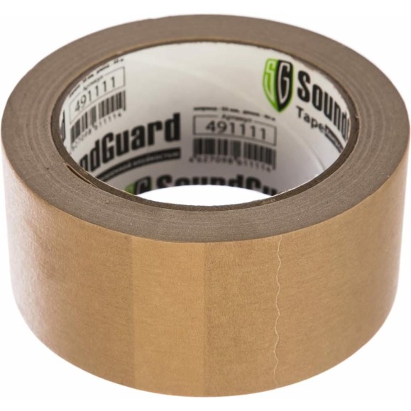 Клейкая лента SoundGuard sg tape фирменный, желтый, 48 мм х 50 м, 24 шт./уп. 491112 Клейкая лента SoundGuard sg tape фирменный, желтый, 48 мм х 50 м, 24 шт./уп. 491112