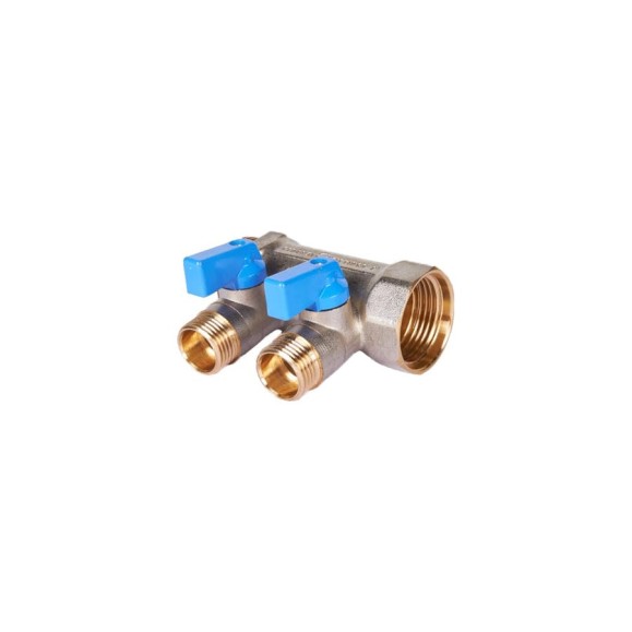 Коллектор с шаровыми кранами STOUT Smb 6211 341202 3/4 Коллектор с шаровыми кранами STOUT Smb 6211 341202 3/4