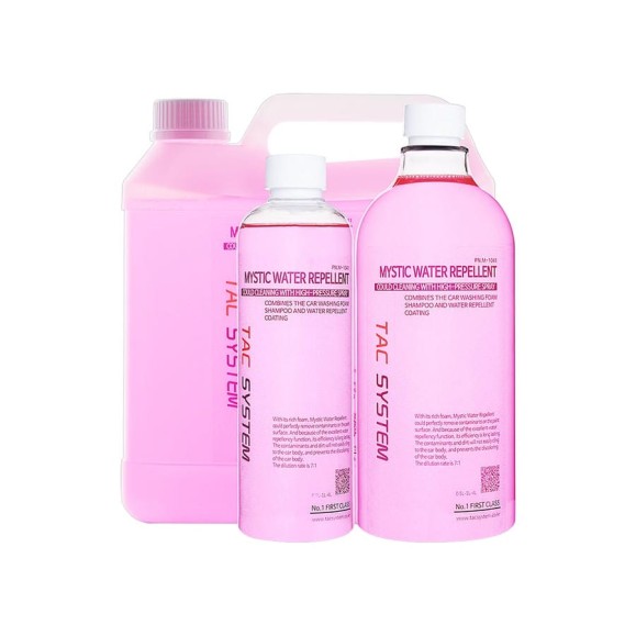 Автошампунь TAC System Mystic Water Repellent MWR для последней фазы мойки 4 л TACSYSTEM 021033 Автошампунь TAC System Mystic Water Repellent MWR для последней фазы мойки 4 л TACSYSTEM 021033