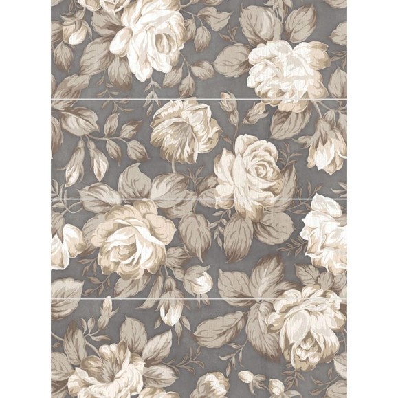 Панно LB CERAMICS FIORI GRIGIO 1608-0116 (многоцветный; комплект из 4-х шт. 20х60 см) СК000031535 Панно LB CERAMICS FIORI GRIGIO 1608-0116 (многоцветный; комплект из 4-х шт. 20х60 см) СК000031535