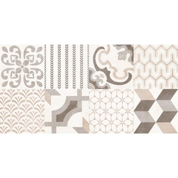 Плитка настенная LB CERAMICS Дюна 1041-0293 (многоцветный фантазия; 20х40 см; 20 шт.; площадь упаковки 1,58 кв.м) СК000020651