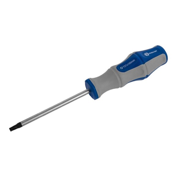 Отвертка с подвесом Torx Tamper-27х100 мм КОБАЛЬТ Ultra Grip CR-V 910-072 Отвертка с подвесом Torx Tamper-27х100 мм КОБАЛЬТ Ultra Grip CR-V 910-072