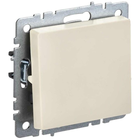Проходной 1-клавишный выключатель IEK Brite 10а вс10-1-6-бркр бежевый BR-V12-0-10-K10 Проходной 1-клавишный выключатель IEK Brite 10а вс10-1-6-бркр бежевый BR-V12-0-10-K10