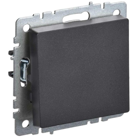 Проходной 1-клавишный выключатель IEK Brite 10а вс10-1-6-брч черный BR-V12-0-10-K02 Проходной 1-клавишный выключатель IEK Brite 10а вс10-1-6-брч черный BR-V12-0-10-K02