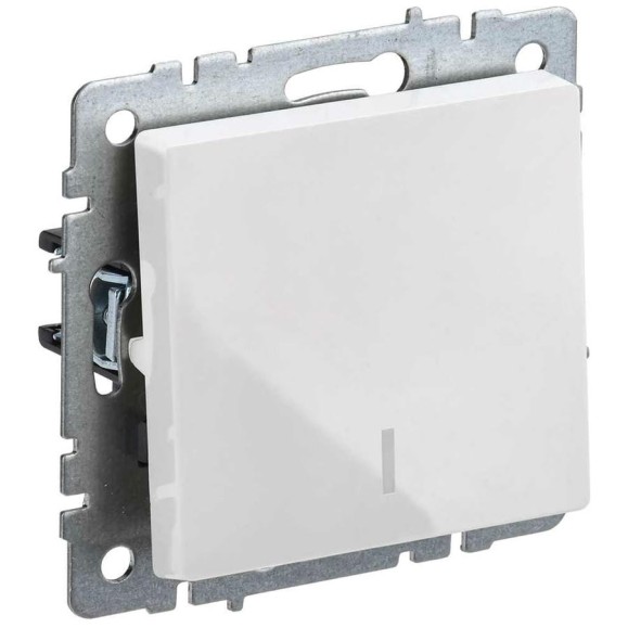 1-клавишный выключатель IEK Brite с индикацией 10а вс10-1-1-брб белый BR-V10-1-10-K01 1-клавишный выключатель IEK Brite с индикацией 10а вс10-1-1-брб белый BR-V10-1-10-K01