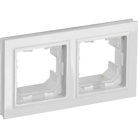 2-местная рамка IEK Brite ip44 ру-2-брб-44 белый BR-M22-44-K01 2-местная рамка IEK Brite ip44 ру-2-брб-44 белый BR-M22-44-K01