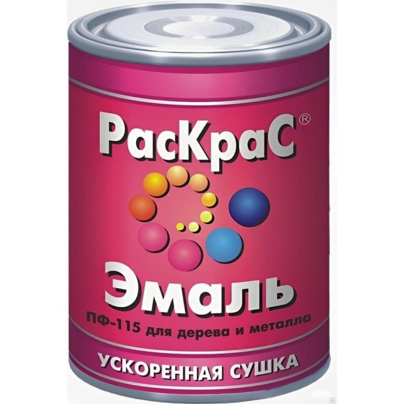 Универсальная эмаль РасКраС ПФ-115 розово-бежевая, банка 0.9 кг 4607023393032 Универсальная эмаль РасКраС ПФ-115 розово-бежевая, банка 0.9 кг 4607023393032