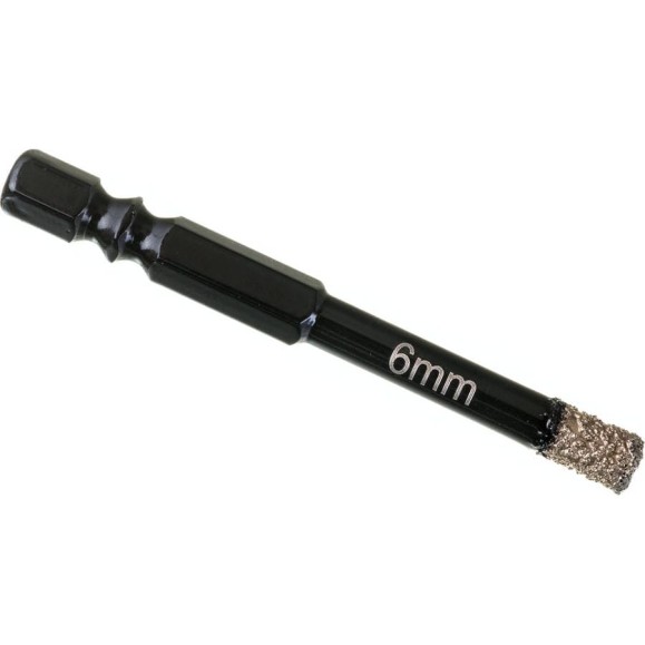Коронка алмазная по керамограниту 6 мм PROFI 1/4 SKRAB 31106 Коронка алмазная по керамограниту 6 мм PROFI 1/4 SKRAB 31106