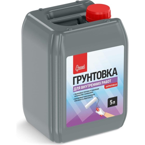 Грунтовка Старатели Для внутренних работ 5 кг 3277/379 Грунтовка Старатели Для внутренних работ 5 кг 3277/379