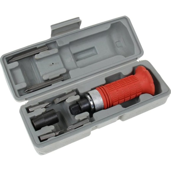 Ударно-поворотная отвертка РемоКолор CrV, 1/2", PH 3×65; 3×35; 2×35мм 33-2-717 Ударно-поворотная отвертка РемоКолор CrV, 1/2", PH 3×65; 3×35; 2×35мм 33-2-717