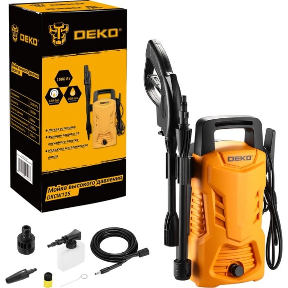 Мойка высокого давления DEKO DKCW125 063-4301 Мойка высокого давления DEKO DKCW125 063-4301