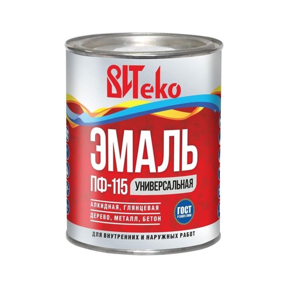 Эмаль Царицынские краски Витеко ПФ-115, желтая, 0.8 кг 16081 Эмаль Царицынские краски Витеко ПФ-115, желтая, 0.8 кг 16081