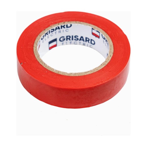 Универсальная изолента Grisard Electric 0,15x15 мм, красная, 10 м. 10 шт. GRE-013-002 GRE-013-0021 Универсальная изолента Grisard Electric 0,15x15 мм, красная, 10 м. 10 шт. GRE-013-002 GRE-013-0021