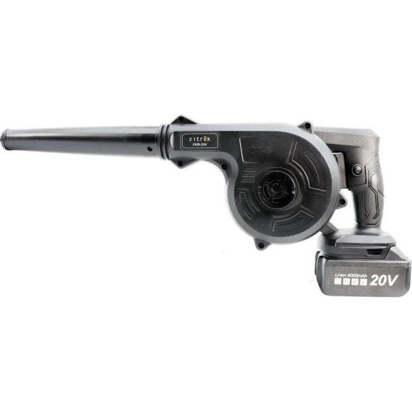 Садовая аккумуляторная воздуходувка Zitrek ZKBL20V 20В, 4.0 Ач Li-ion 2 шт. 082-2011 Садовая аккумуляторная воздуходувка Zitrek ZKBL20V 20В, 4.0 Ач Li-ion 2 шт. 082-2011